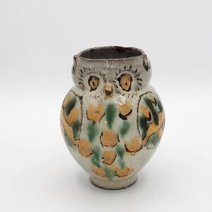 Vintage Pottery Stoneware Owl